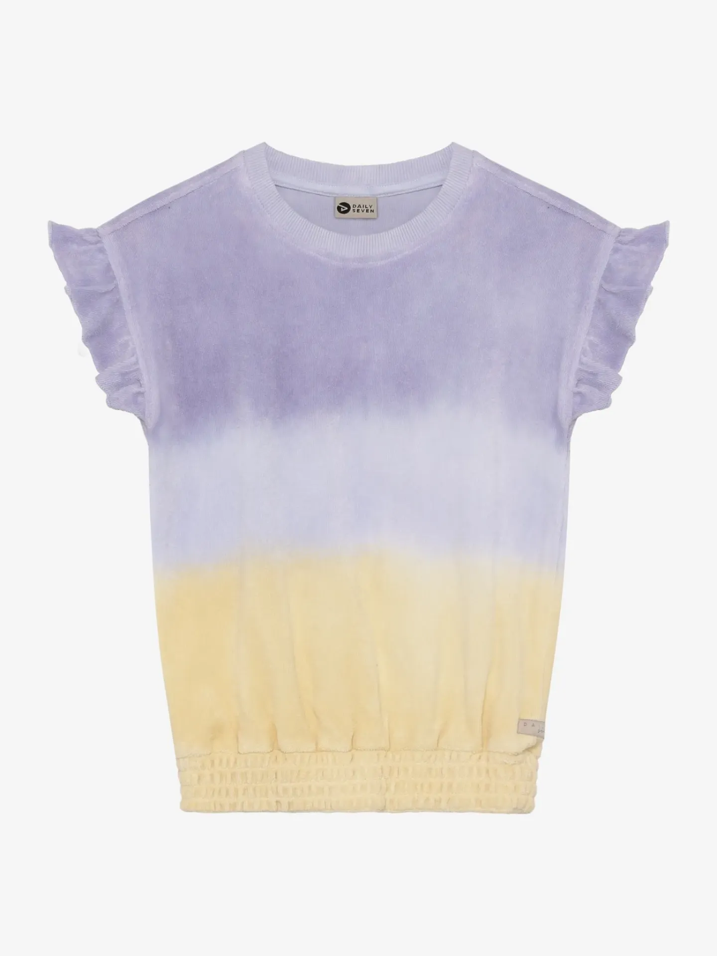 D7 GIRLS T-SHIRT MC EPONGE BLEU 110 930346