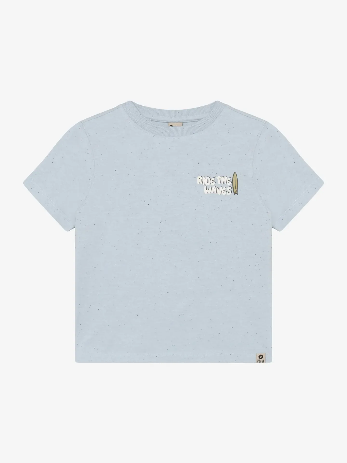 D7 BOYS T-SHIRT MC BACKPRINT BLEU 110 920305