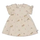FEETJE - GIRLS  ROBE BLANC KC AOP - FLOWER RANCH 86