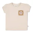 FEETJE - GIRLS T-SHIRT BLANC KC CROCHET - FLOWER RANCH 68
