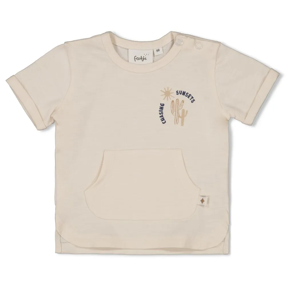 FEETJE - BOYS T-SHIRT BLANC KC - SSSIESTA 74