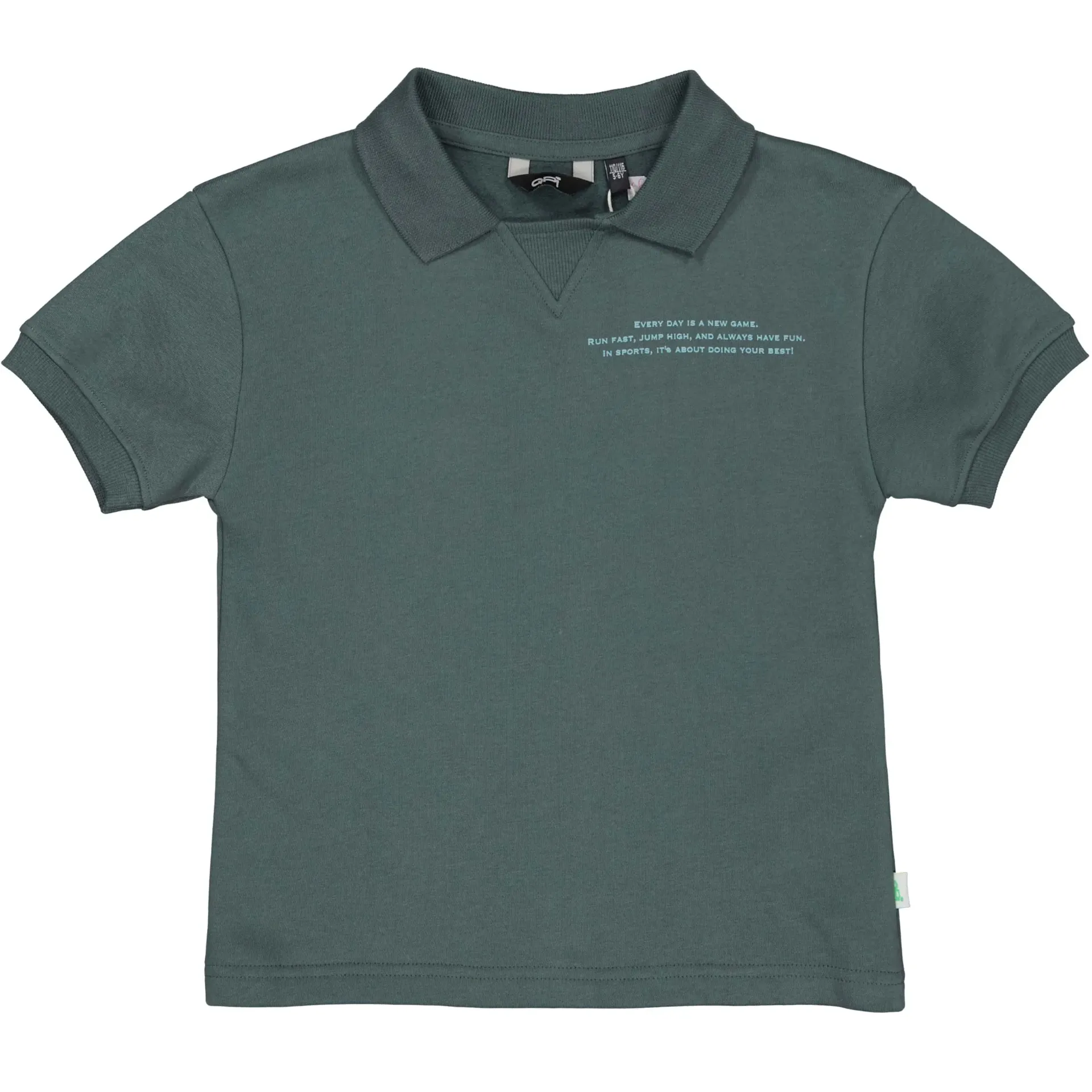 QPI BOYS POLO MC PETROL 104 QS261DANNY