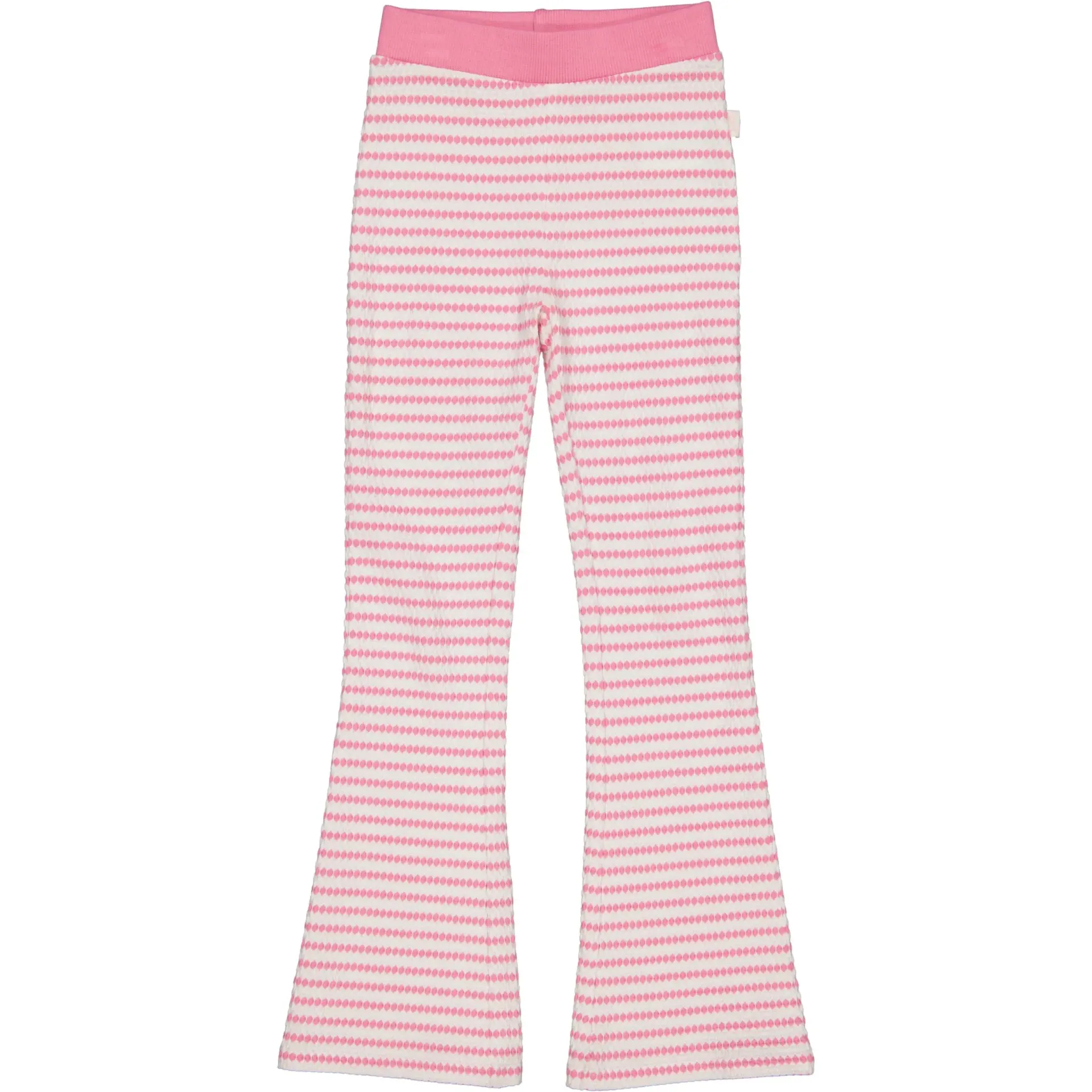 QPI GIRLS PANTALON BLANC/ROSE 104 QS261DOLORES