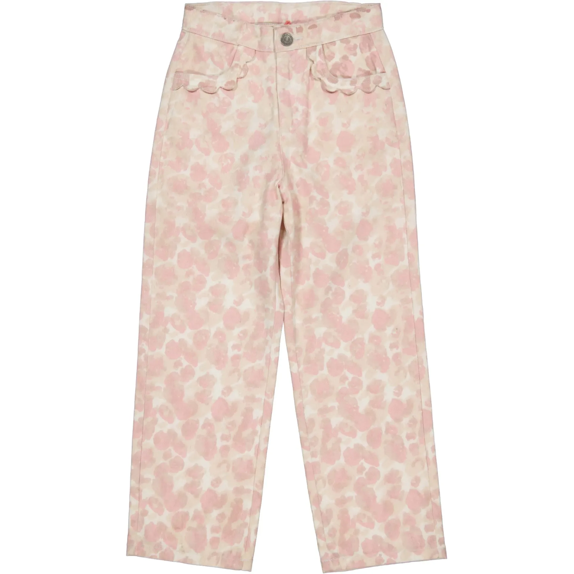QPI GIRLS PANTALON LEOPARD ROSE 140 QS261DORA