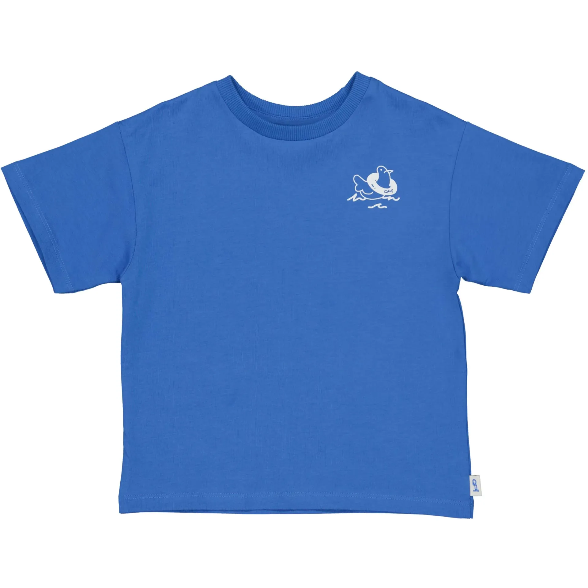 QPI MINI BOYS T-SHIRT MC BLEU ROYAL 68 QS261EDWARD.