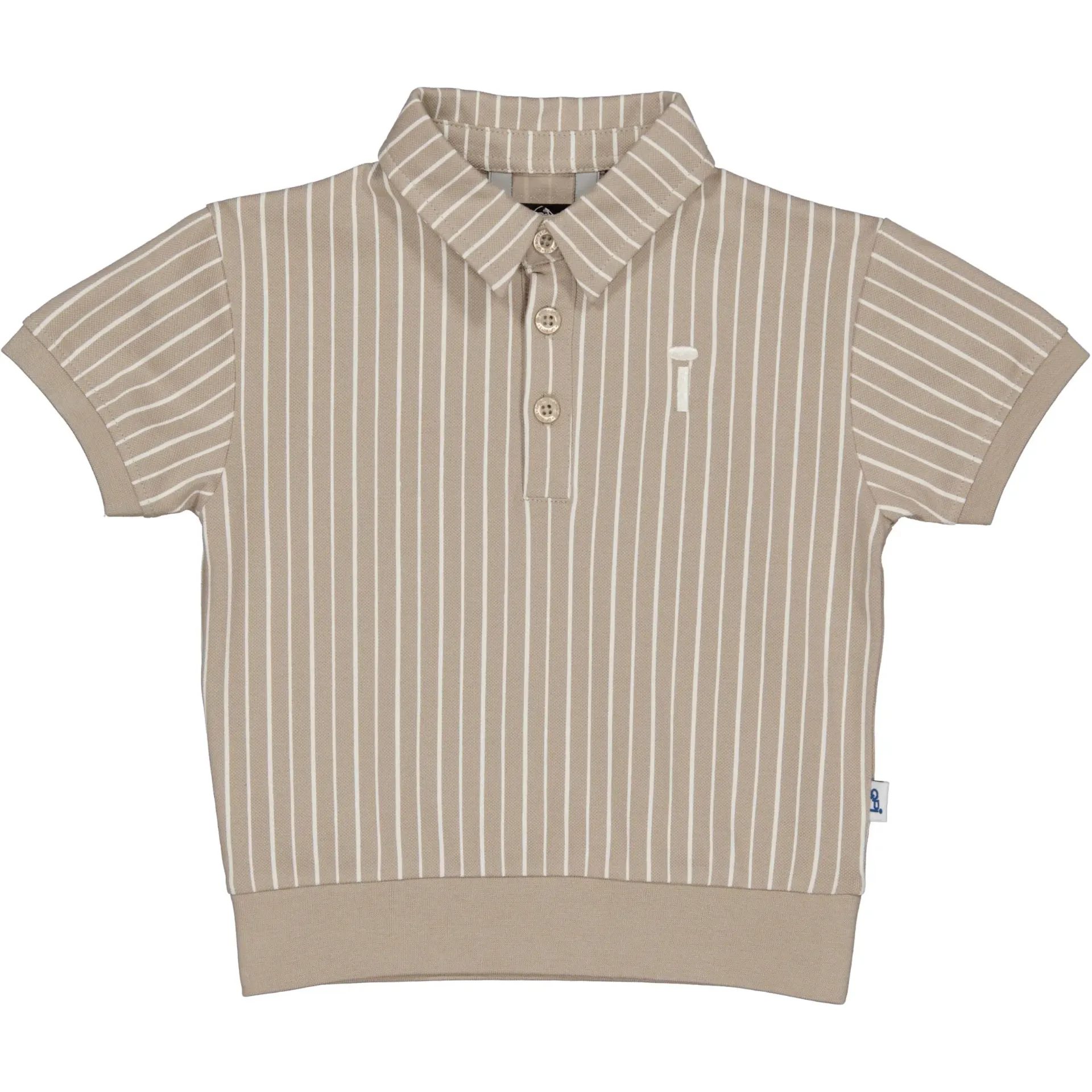 QPI MINI BOYS POLO MC LIGNES TAUPE 74 QS261EDWIN