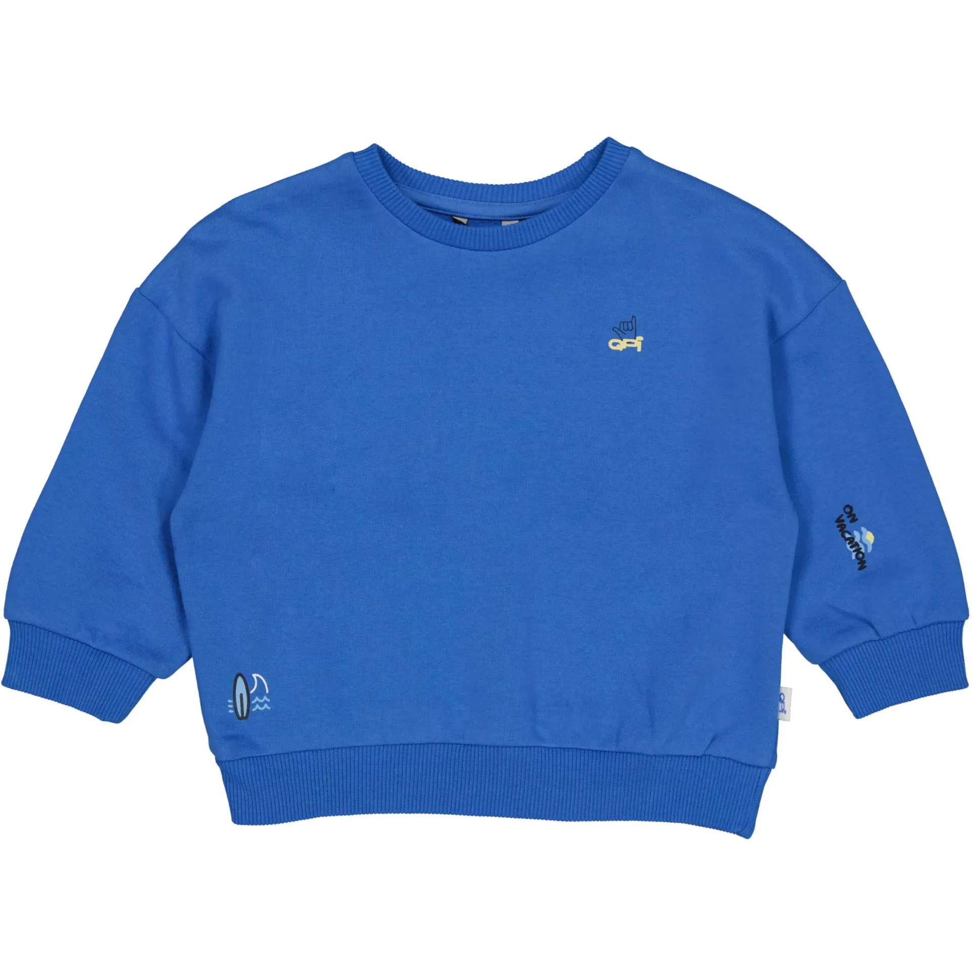 QPI MINI BOYS SWEAT BLEU ROYAL 86 QS261ELAI