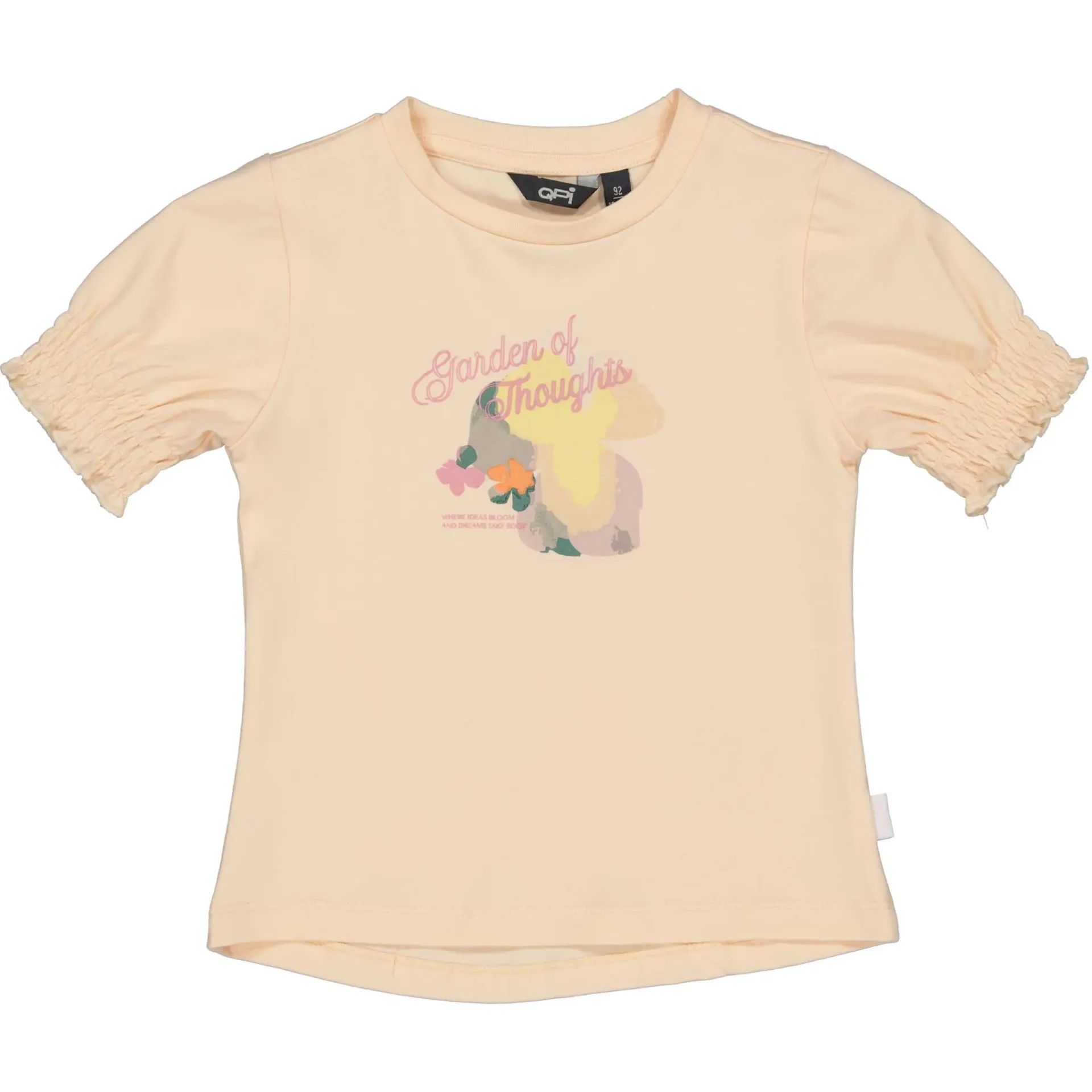 QPI MINI GIRLS T-SHIRT MC PECHE CLAIR 86 QS261ELIF