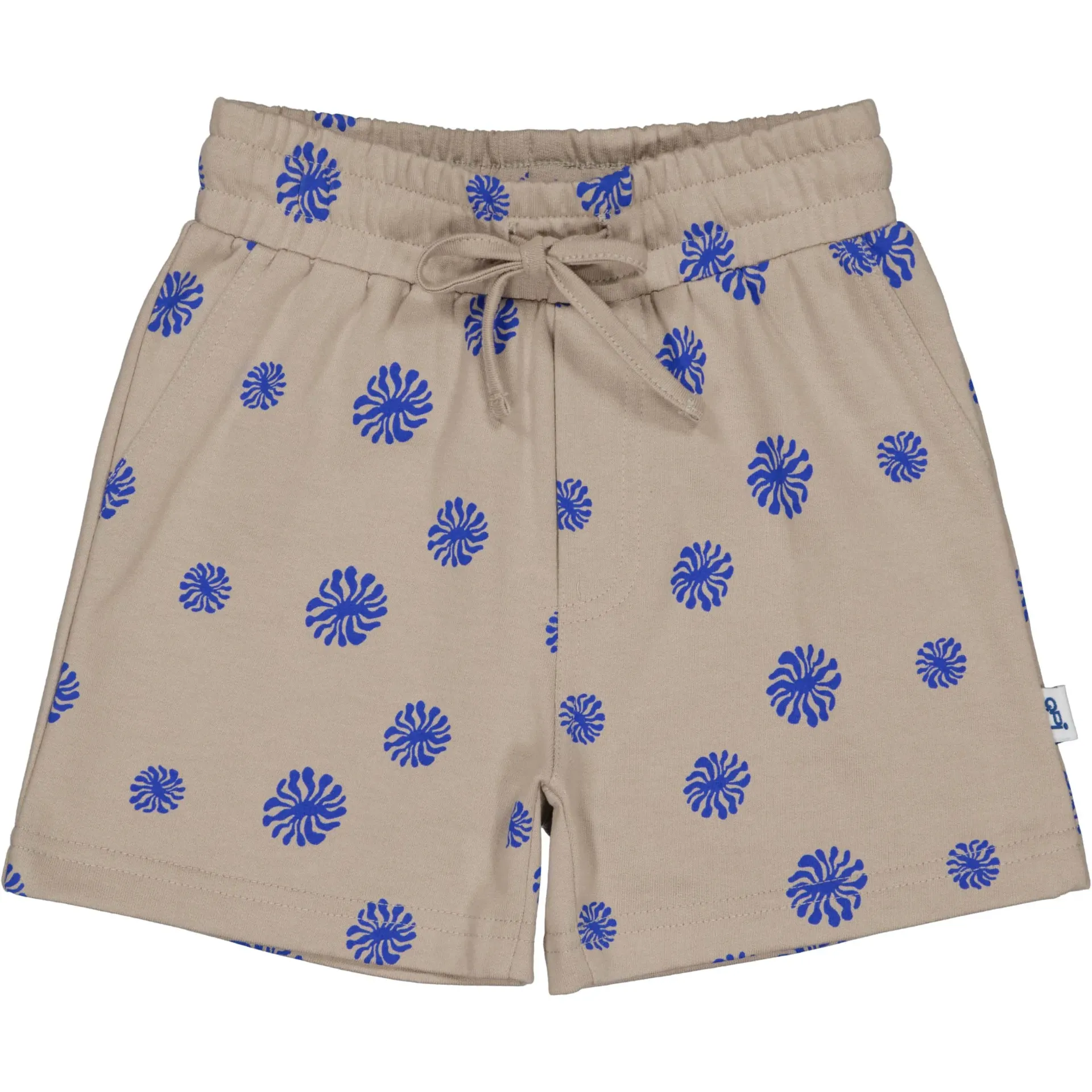 QPI MINI BOYS SHORT AOP TAUPE 86 QS261ELROY