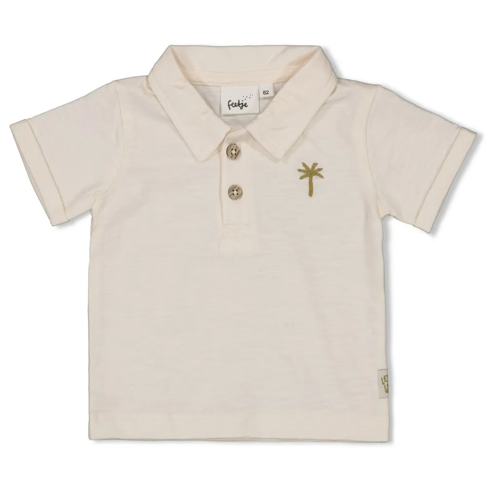 FEETJE - BOYS POLO BLANC KC - SAFARI SAVAGE 62