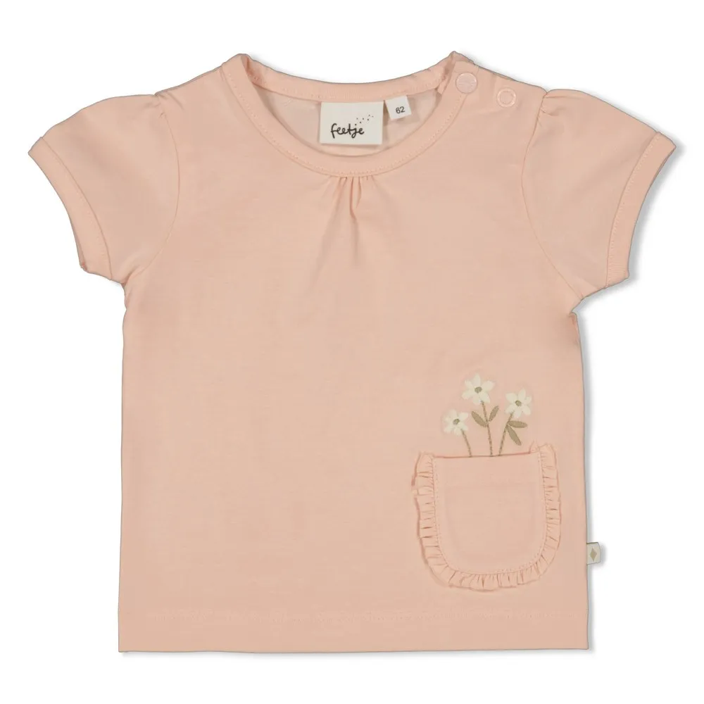 FEETJE - GIRLS T-SHIRT PECHE - LET YOUR DREAMS BLOSSOM 62