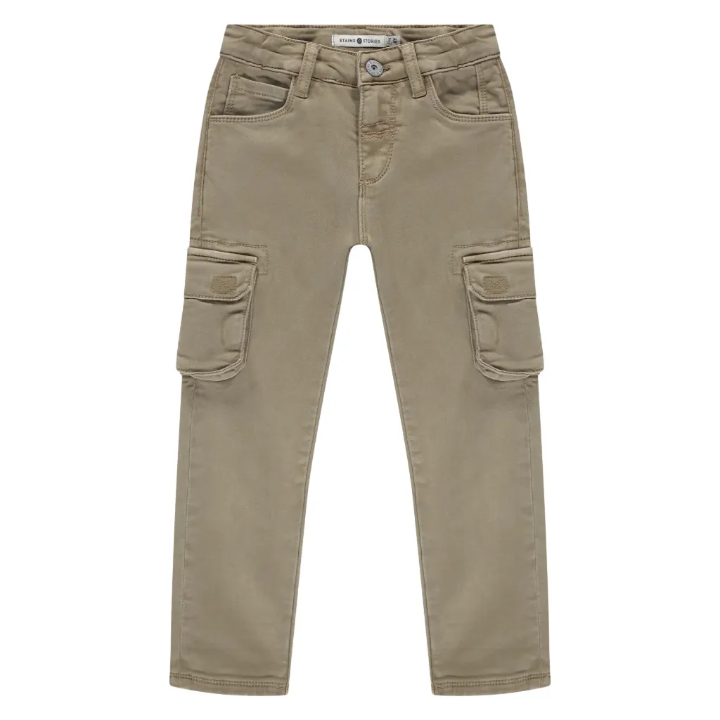 S&S BOYS PANTALON CARGO SABLE 140 SSA26107211