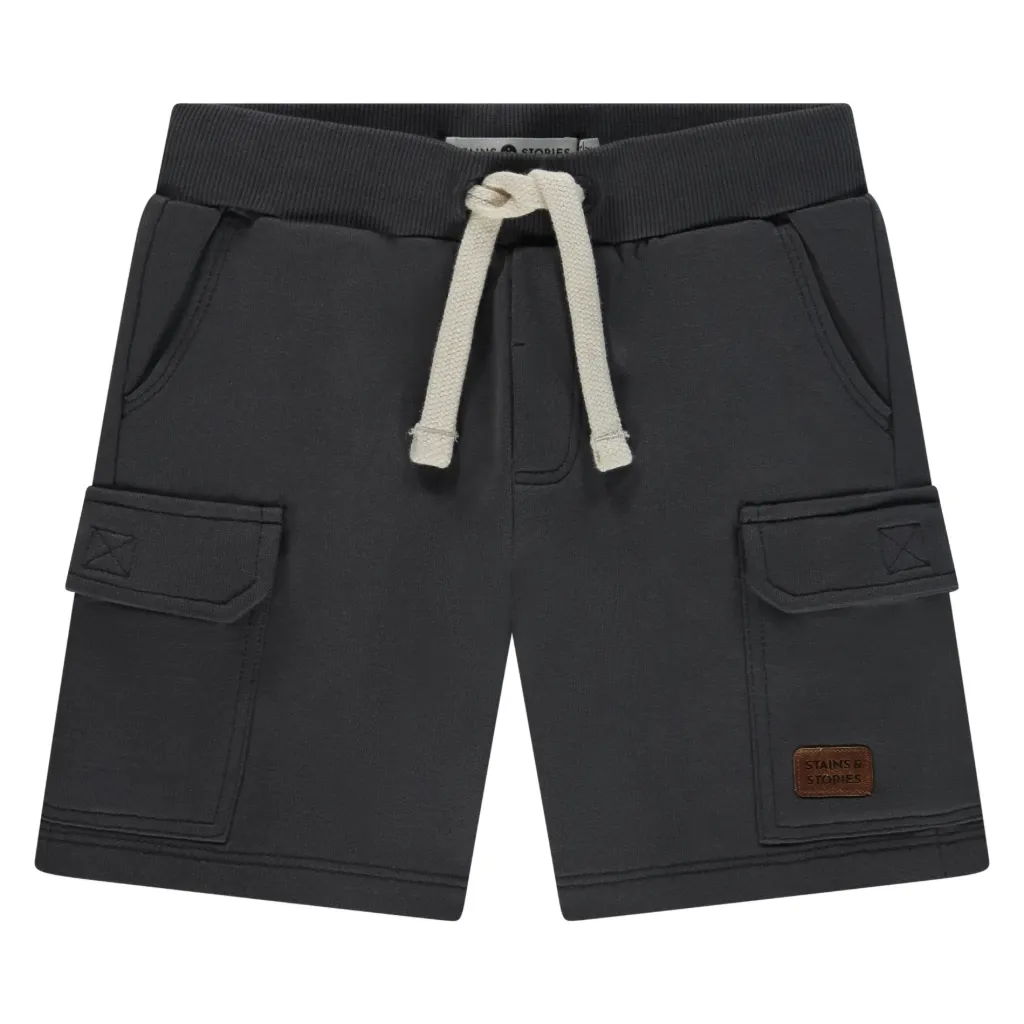 S&S BOYS SHORT ANTHRA 128 SSA26107219