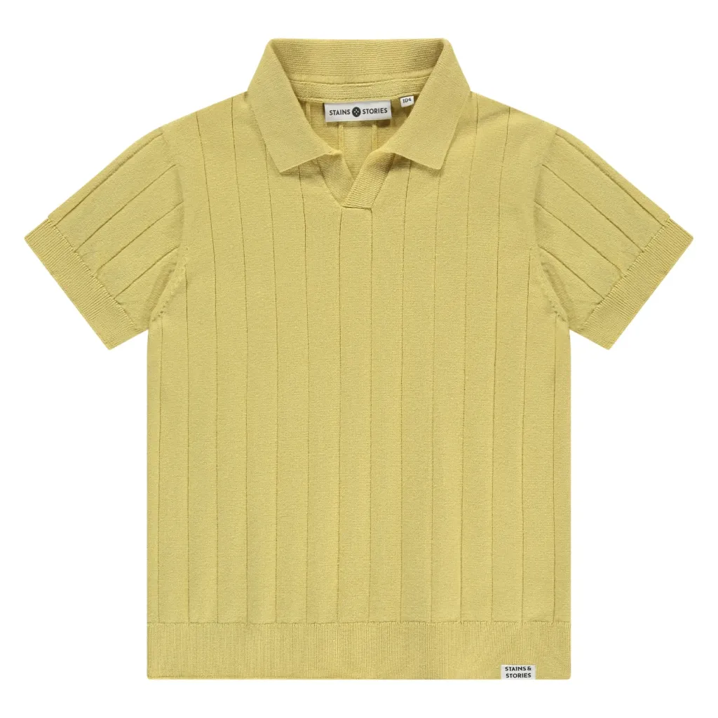 S&S BOYS POLO LEMON 128 SSA26107617