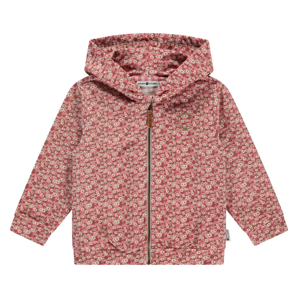 S&S GIRLS SWEAT A CAPUCHE BEIGE 104 SSA26108408