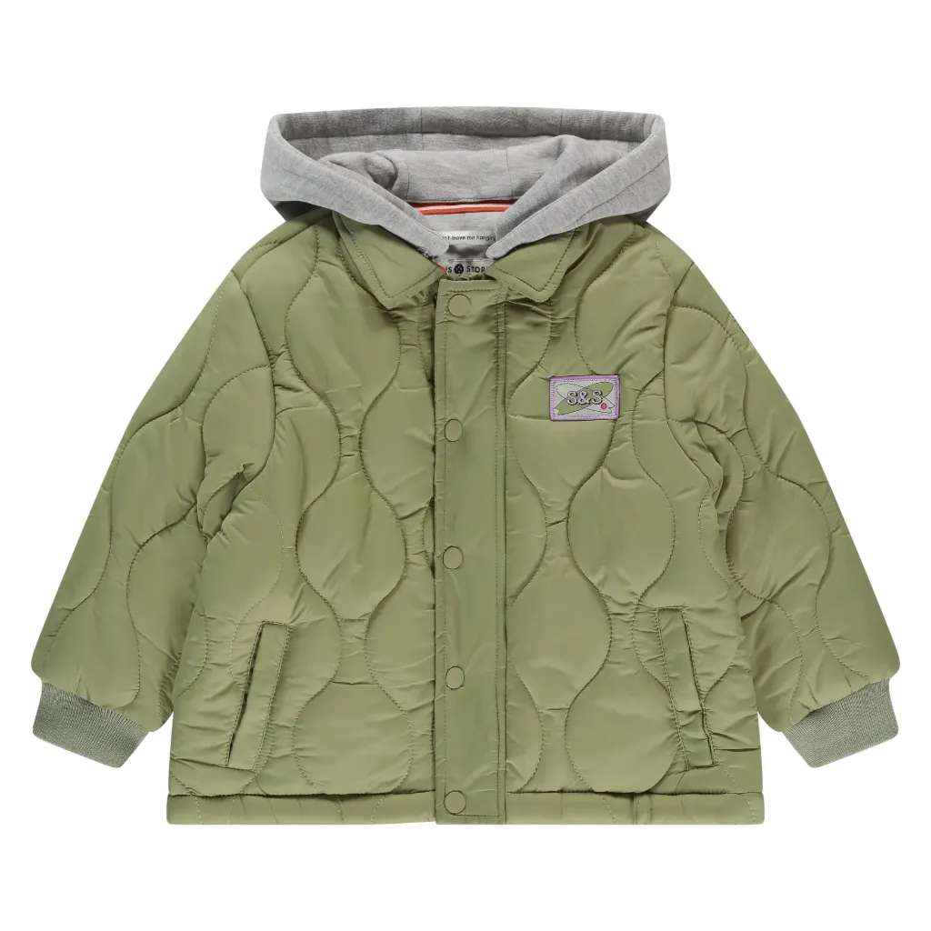 S&S BOYS MANTEAU VERT 128 SSA26107103