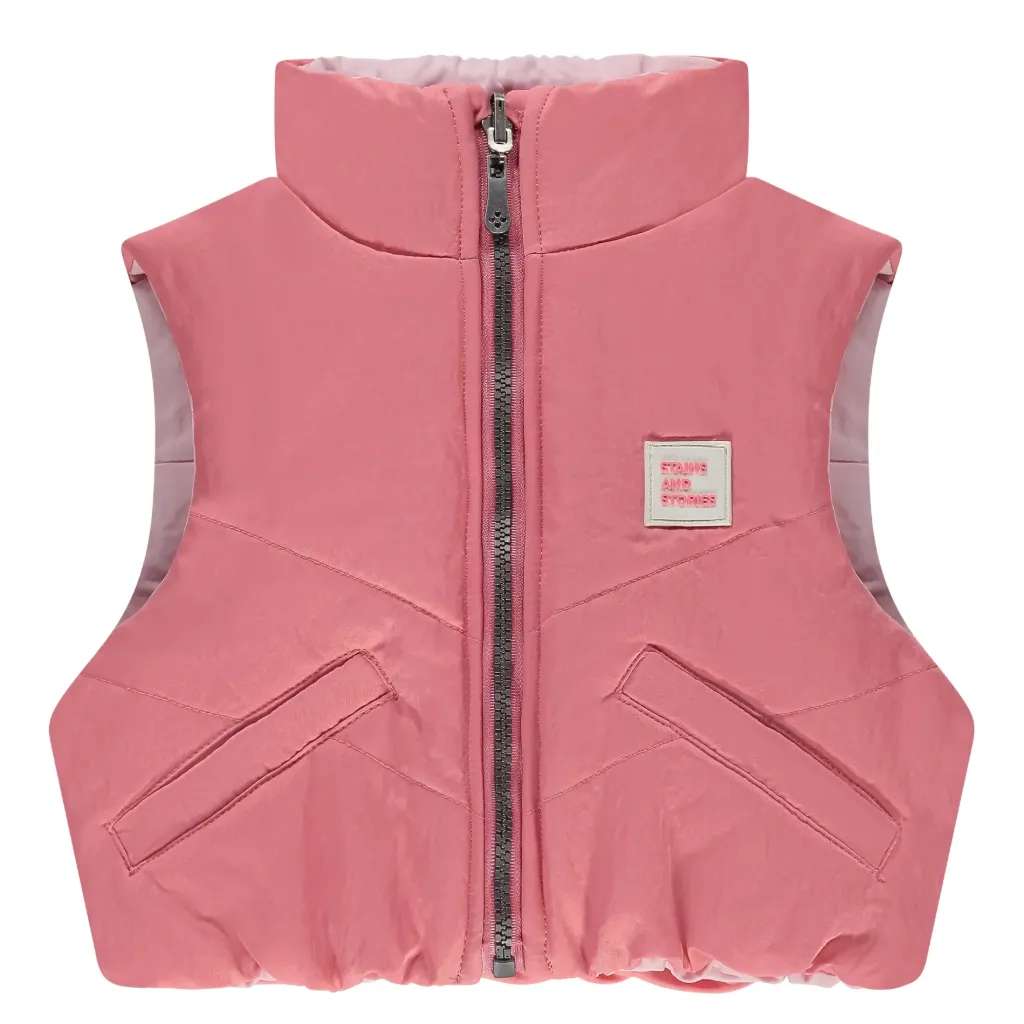 S&S GIRLS BODYWARMER ROSE 104 SSA26108108
