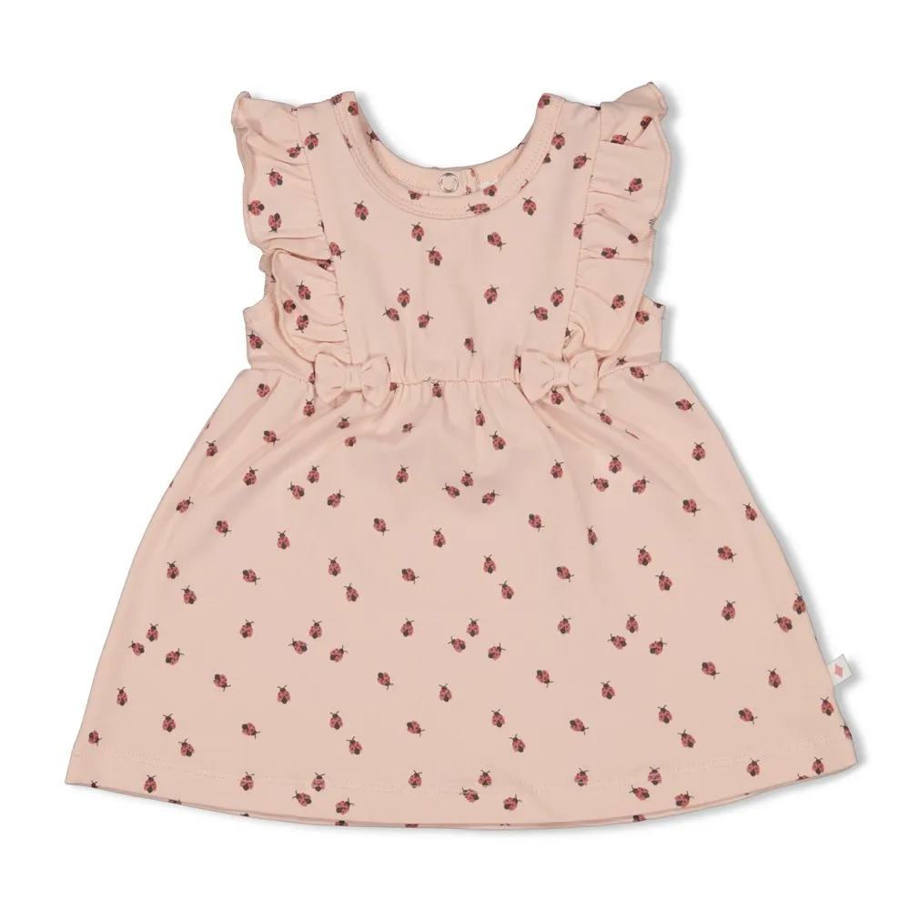 FEETJE - GIRLS  ROBE ROSE AOP - LADYBUG 86
