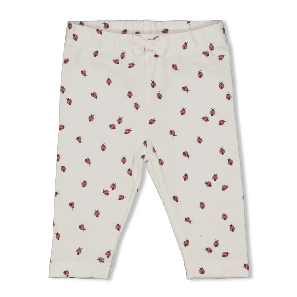 FEETJE - GIRLS LEGGING BLANC KC AOP - LADYBUG 68