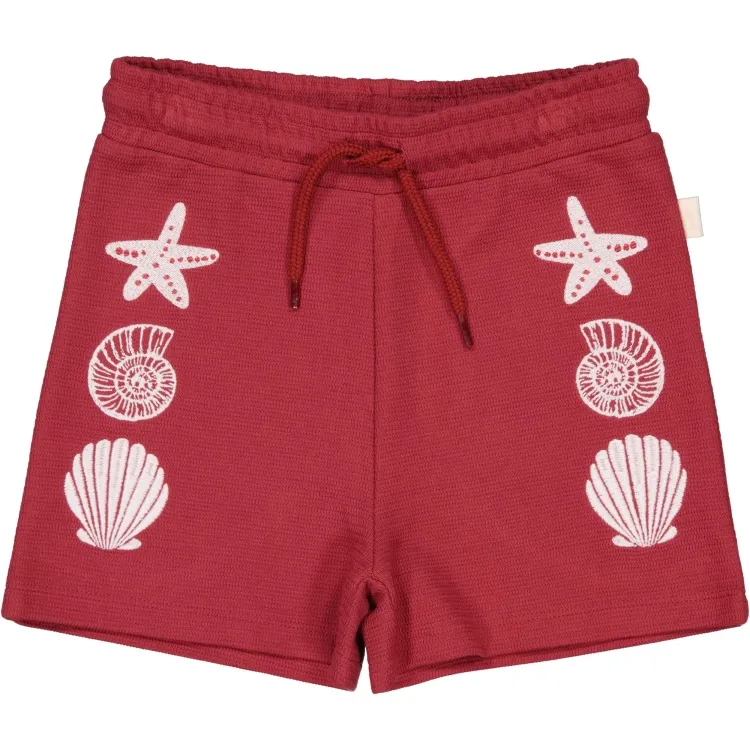 QPI GIRLS SHORT RED 140 QS262DOVE