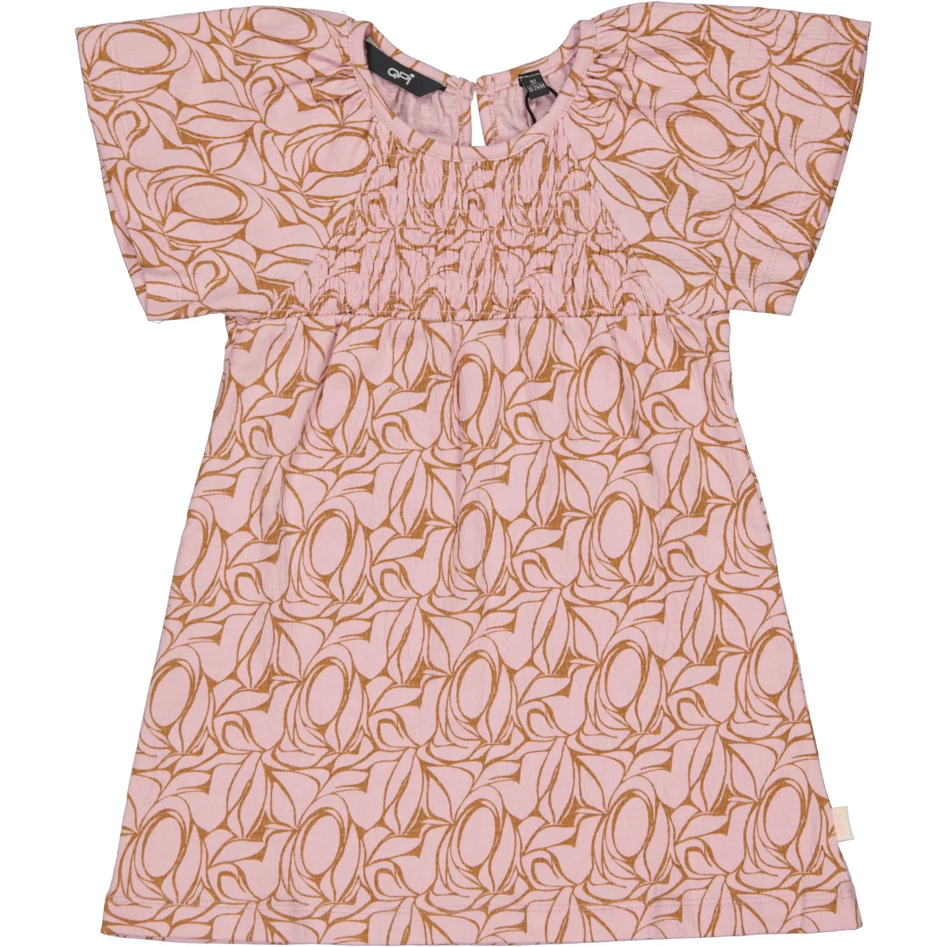 QPI MINI GIRLS ROBE AOP PINK 68 QS262ELA