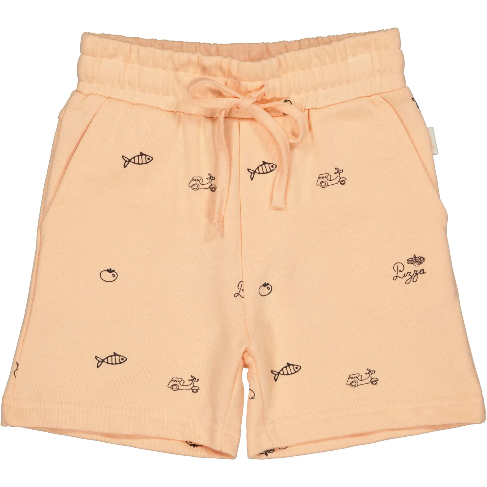 QPI MINI BOYS SHORT AOP ORANGE 86 QS262ERIC
